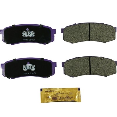 Колодки тормозные TOYOTA Land Cruiser 80,90,120,150 MITSUBISHI Pajero (07-) задн PN1243 NIBK