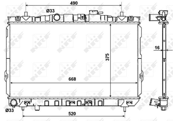 CITROEN C-CROSSER (2008>) 53593 NRF