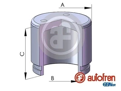 поршень суппорта ! d.54\ Chevrolet Lacetti 03-04, Nissan Almera N15 95-00 D02553 AUTOFREN SEINSA