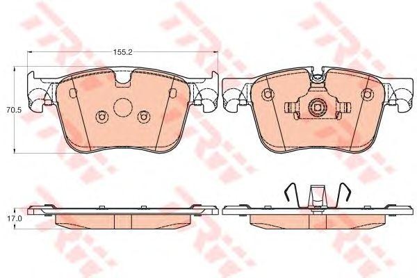 CITROEN C4 GRAND PICASSO (2013>) GDB2035 TRW