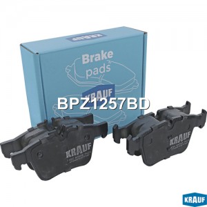 Колодки тормозные дисковые bpz1257bd KRAUF