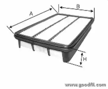 Фильтр воздушный AG523 AG 523 GOODWILL