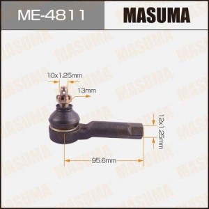 наконечник рулевой!\ Nissan Micra K11E 92-02 ME-4811 MASUMA