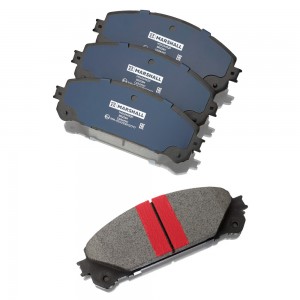 Торм. колодки дисковые передн. PLUS Toyota Highlander II,III 07-, RAV4 IV 12-, L M2624452P MARSHALL