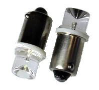 Лампа светодиодная T4W 12V 0,18W "NORD YADA" (Т8-03 (1LED) 4lm конус белый) 900284 NORD YADA