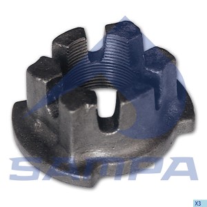 Гайка BPW ступицы корончатая (M42х2 SW65) SAMPA 070.033 SAMPA