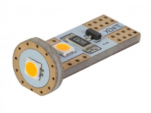 Лампа светодиодная 12V W5W T10W W2.1x9.5d бесцокольная блистер (2шт.) XENITE 1009627 XENITE