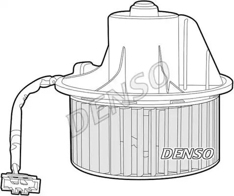 вентилятор отопителя! VW T4 all 90-03 DEA32004 DENSO