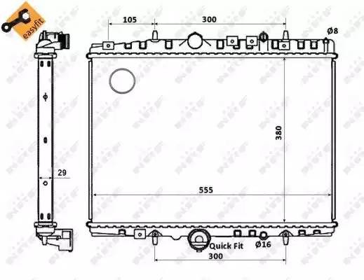 607 (2000>) 2.2 16V 3FZ МКПП 58347 NRF