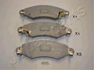 OPEL AGILA PA-885AF JAPAN PARTS GROUP
