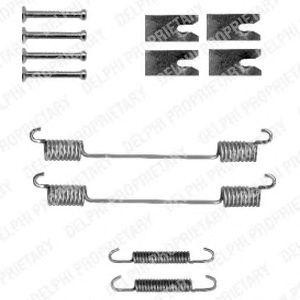 ремк-т тормозных колодок задних !\Citroen Jumper 2.0HDi/2.8HDi, Fiat Ducato 1.9D LY1327 DELPHI