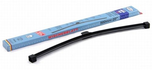 Щетка стеклоочистителя 530мм беcкаркасная (крепление крючок) Super Flat Graphit  051000 ALCA