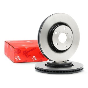 Диск тормозной передний TOYOTA AVENSIS T27 DF4939S DF4939S TRW