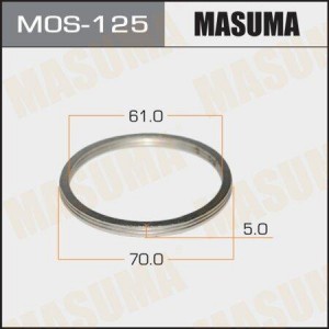 кольцо глушителя уплотнительное!(м) 61x70\ MOS-125 MASUMA
