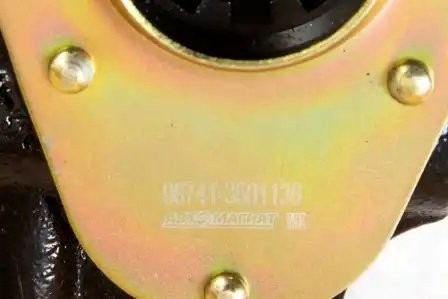 рычаг тормоза регулировочный !трещотка п/прицепа (двухрожковая) 10 зубов \ BPW,S 967413501136 AVTOMAGNAT