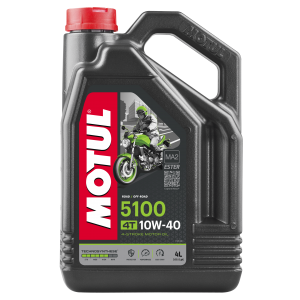 Масло моторное для 4-х тактных двигателей MOTUL 5100 4T 10W40 п/синт.4л 104068 MOTUL