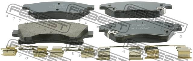 Колодки передние OPEL ASTRA J 2010- 1801-ASJF 1801-ASJF FEBEST