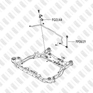 HYUNDAI I30 (2007-2012) FP0619 FIXAR