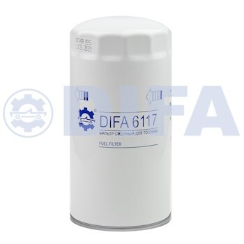 Фильтр топливный КАМАЗ,ПАЗ тонкой очистки (дв.CUMMINS ISBe) DIFA DIFA 6117 DIFA