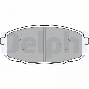 LP1819 колодки дисковые п.\ KIA Carens 1.6-1.9CRDi 02> LP1819 DELPHI