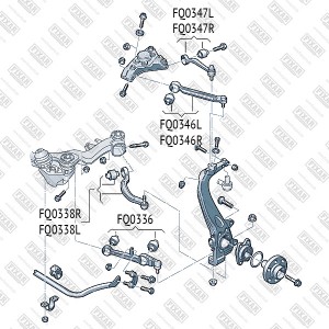 AUDI A6 [C6,4F] (2005-2011) A6 [C6] (2005>) FQ0338R FIXAR