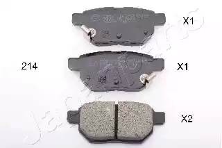 TOYOTA COROLLA E12 (2001-2006)/AURIS (2006>) COROL PP214AF JAPAN PARTS GROUP