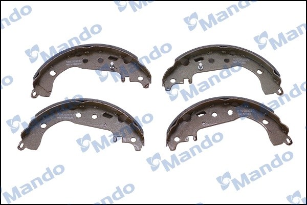 Колодки тормозные TOYOTA Celica, Yaris задние барабанные (4шт.) MANDO MLP10 MANDO