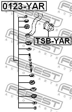 TOYOTA YARIS 99> В СБОРЕ 0123-YAR FEBEST