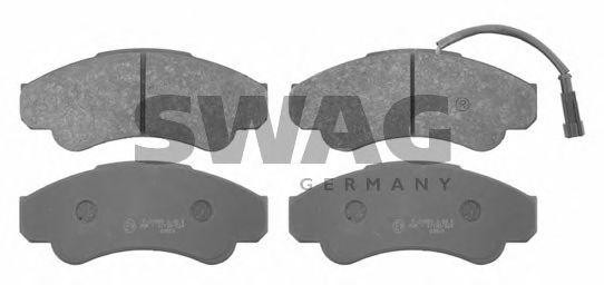 FIAT DUCATO/CITROEN JUMPER 02> 164.6x19.2x69.3/ с датчиком износа/ на длинную ба 70 91 6663 SWAG