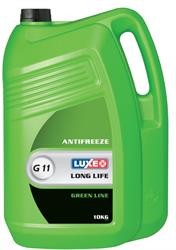 Антифриз LUXE Long Life G11 -40 С зеленый 10 кг 672 LUXE OIL