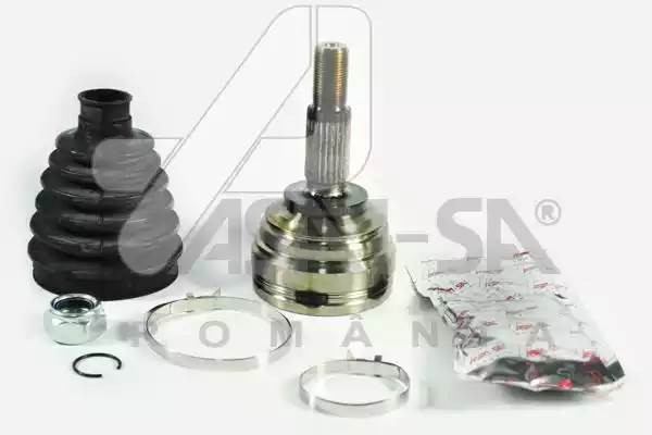 Привод RENAULT Logan (04-) (1.4/1.6) колеса переднего левый ASAM 30968 ASAM