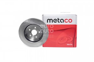 Диск тормозной передний вентилируемый 3050071 METACO