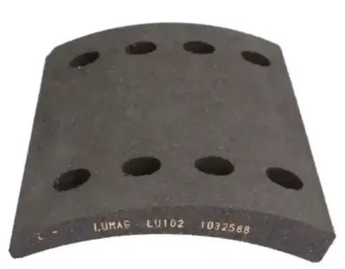 накладки торм.БЕЗ ЗАКЛЕПК STD!(300x200) (93252 8x18 64)\Kassbohrer.SAF (SN 300.2 195150010210 LUMAG