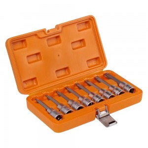 Набор головок 1/2 DR со вставками TORX T20-T60 длиной 100мм 8 предметов в кейсе  ATBS32 AIRLINE