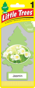 ароматизатор подвесной! картон ёлочка 'Жасмин' (Jasmin)\ U1P10433RUSS LITTLE TREES
