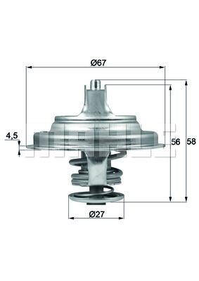 MERCEDES BENZ W203 2000-2006 TX 106 90D MAHLE KNECHT