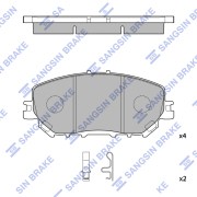 Тормозная колодка SP4489 SP4489 SANGSIN
