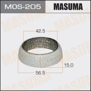 Кольцо уплотнительное TOYOTA Corolla (09-) глушителя MASUMA MOS-205 MASUMA