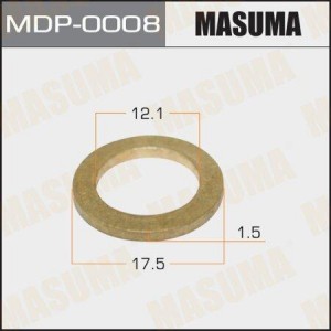 шайба для форсунки! 12.1х17.5х1.5 латунь\ MDP-0008 MASUMA