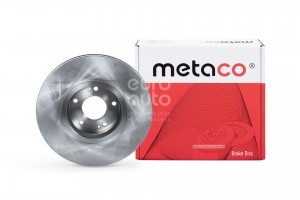 Диск тормозной передний вентилируемый 3050047 METACO