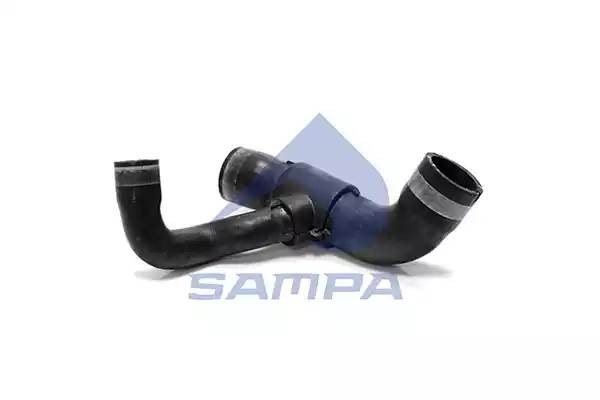 Патрубок радиатора Scania 4 040430 SAMPA