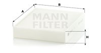 BMW 1(F20/21)/ 3(F30/31)/ 3GT(F34) CU25001 MANN FILTER