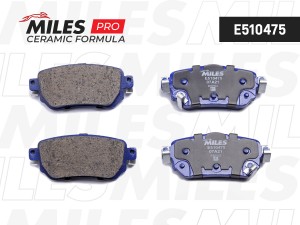 Колодки тормозные задние (Смесь CERAMIC серия PRO) NISSAN QASHQAI/X-TRAIL 14- (T E510475 MILES