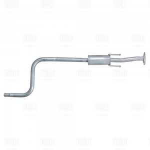 Глушитель Daewoo Matiz (98-) доп. (резонатор) (длин.труба) (алюм. сталь) (EAM 10 EAM 1010 TRIALLI