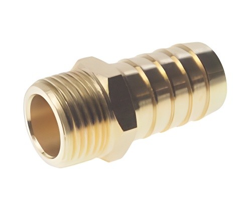 Переходник для компрессора M1/2" наружная резьба "елочка" 18мм ROCKFORCE RF-MH0812 ROCK FORCE