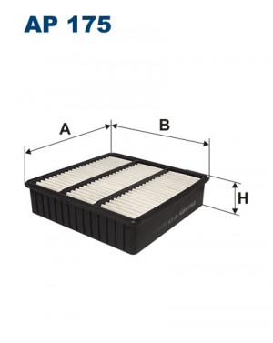 Фильтр воздушный MITSUBISHI Colt (96-03),Lancer (95-07),Outlander (03-06) FILTRO AP175 FILTRON
