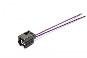 Разъем 2-х контактный к форсунке двигателя 21129 для а/м Lada Vesta, с проводами AX942 CARGEN