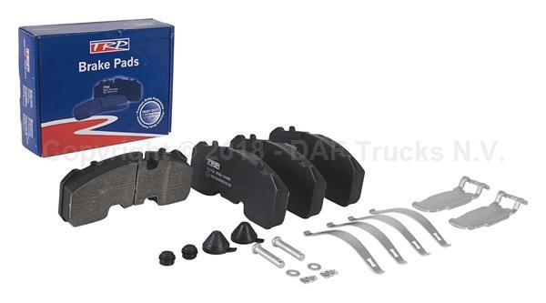 Колодки тормозные 29165 211х93х30 Knorr SB/SN6, SB3745 2003 = > BPW 1961734 DAF TRP
