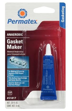 Герметик прокладка красный анаэробный 6мл PERMATEX 51817 PERMATEX