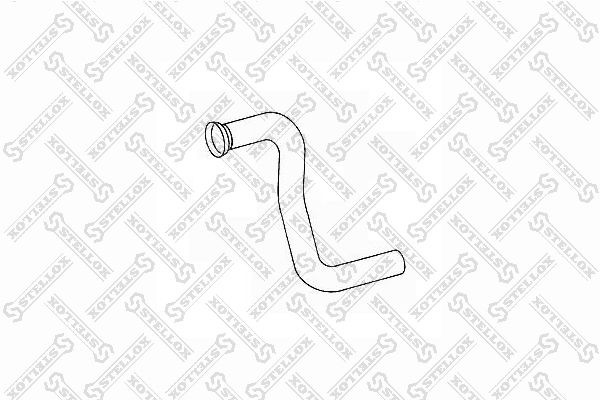 труба глушителя приемная !d=75 2-изг \MB 711-1517 82-03676-SX STELLOX